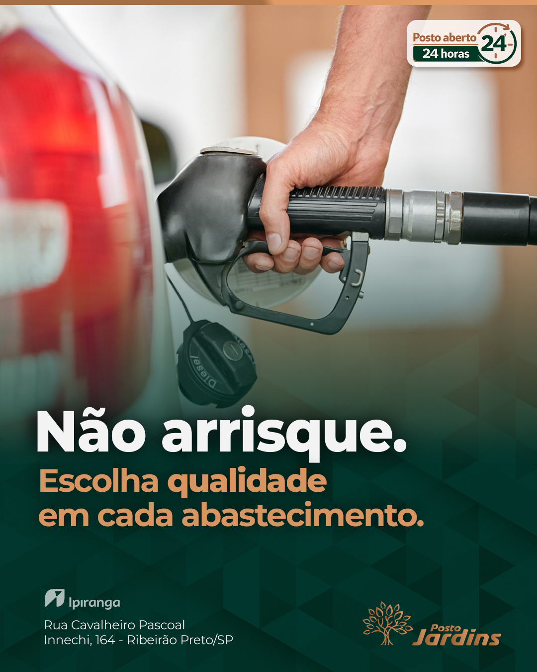 Posto Jardins Ipiranga • Redes Sociais